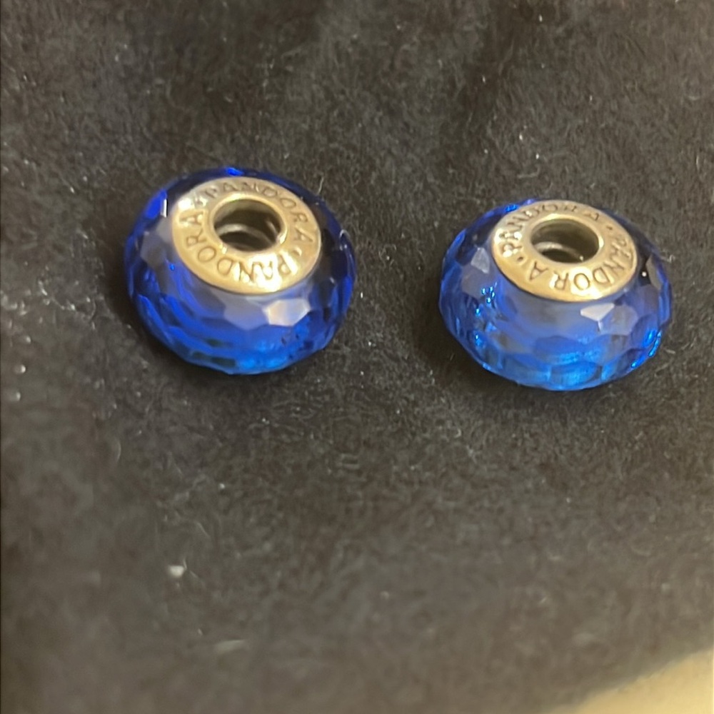 Pandora Blue Charms 2